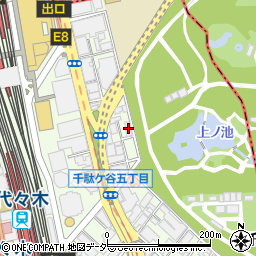 東京工学院新宿御苑校舎周辺の地図