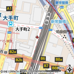 東京都千代田区大手町2丁目周辺の地図