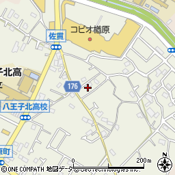 東京都八王子市楢原町842周辺の地図