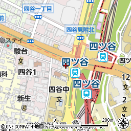 ドコモスポット曙橋店周辺の地図