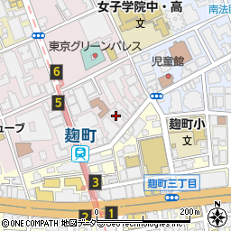 東京都千代田区二番町11-7周辺の地図