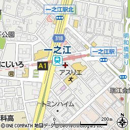 ＴＳ一之江駅前ビル周辺の地図