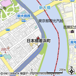 東京都中央区日本橋浜町3丁目44周辺の地図