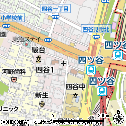 鈴伝酒店周辺の地図