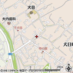 東京都八王子市犬目町471-8周辺の地図