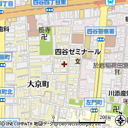 麗水四谷マンション周辺の地図