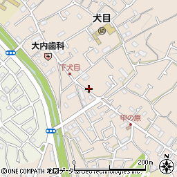 東京都八王子市犬目町474周辺の地図