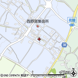 山梨県甲州市塩山西野原396周辺の地図