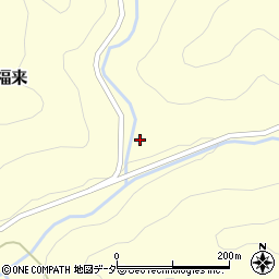 岐阜県下呂市金山町福来1265-4周辺の地図