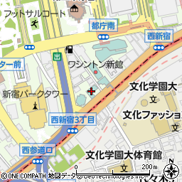 京王プレッソイン新宿周辺の地図