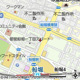 松屋 船堀店周辺の地図