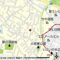 東京都八王子市小宮町1018周辺の地図