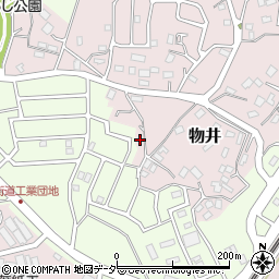 千葉県四街道市物井672周辺の地図