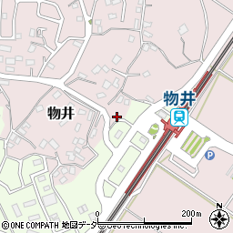 千葉県四街道市物井481-1周辺の地図