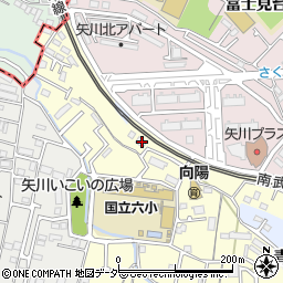 東京都国立市谷保6595周辺の地図