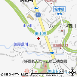 東京都八王子市美山町798周辺の地図