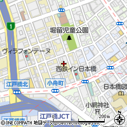 東京都中央区日本橋小舟町周辺の地図