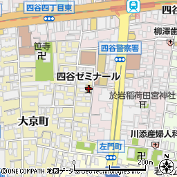 東京都新宿区大京町4-6周辺の地図