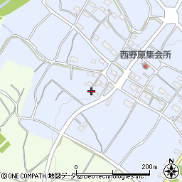 山梨県甲州市塩山西野原108周辺の地図