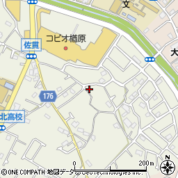 東京都八王子市楢原町836周辺の地図