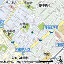 千葉県市川市押切12-11周辺の地図