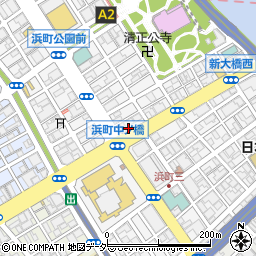 東京都中央区日本橋浜町2丁目24周辺の地図
