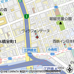 日本繊維輸入組合周辺の地図