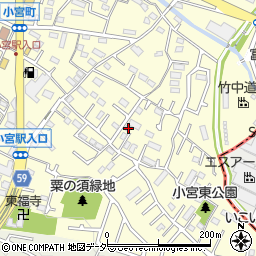東京都八王子市小宮町1029周辺の地図