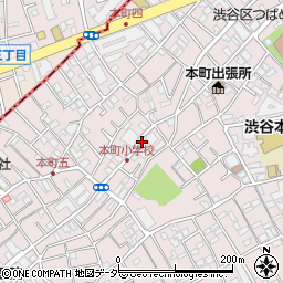 Ｂｌｕｅ　Ｐａｒｋ渋谷本町駐車場周辺の地図