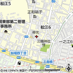 株式会社乙　本社周辺の地図