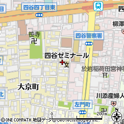 東京都新宿区大京町4-9周辺の地図