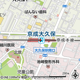 千葉県習志野市周辺の地図