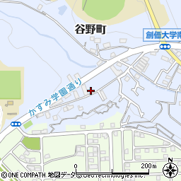 東京都八王子市谷野町208周辺の地図