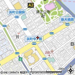 東京都中央区日本橋浜町2丁目24-10周辺の地図