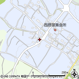 山梨県甲州市塩山西野原97周辺の地図