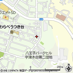 宇津木台テラスハウスＡ棟周辺の地図