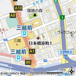 肉の切り方 日本橋本店周辺の地図