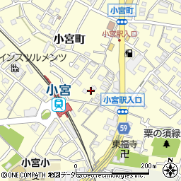東京都八王子市小宮町817周辺の地図
