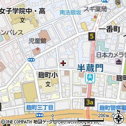 東京都千代田区一番町17-1周辺の地図
