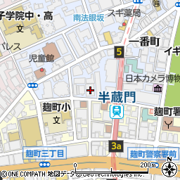 東京都千代田区一番町19-4周辺の地図