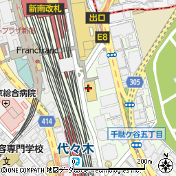 人形町今半 新宿髙島屋店周辺の地図