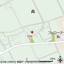 千葉県匝瑳市高3165周辺の地図
