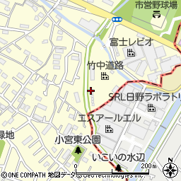 東京都八王子市小宮町1003周辺の地図