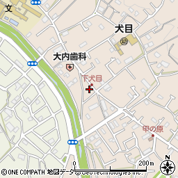 東京都八王子市犬目町85周辺の地図