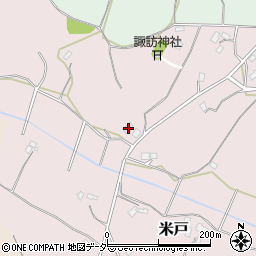 千葉県佐倉市米戸207周辺の地図