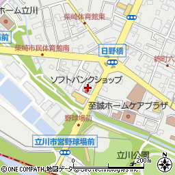 トイズキング西東京買取センター周辺の地図