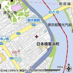 東京都中央区日本橋浜町3丁目39周辺の地図
