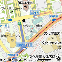 リパーク西新宿３丁目第２駐車場周辺の地図