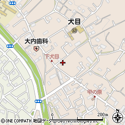 東京都八王子市犬目町478周辺の地図