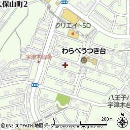 東京都八王子市久保山町1丁目23周辺の地図